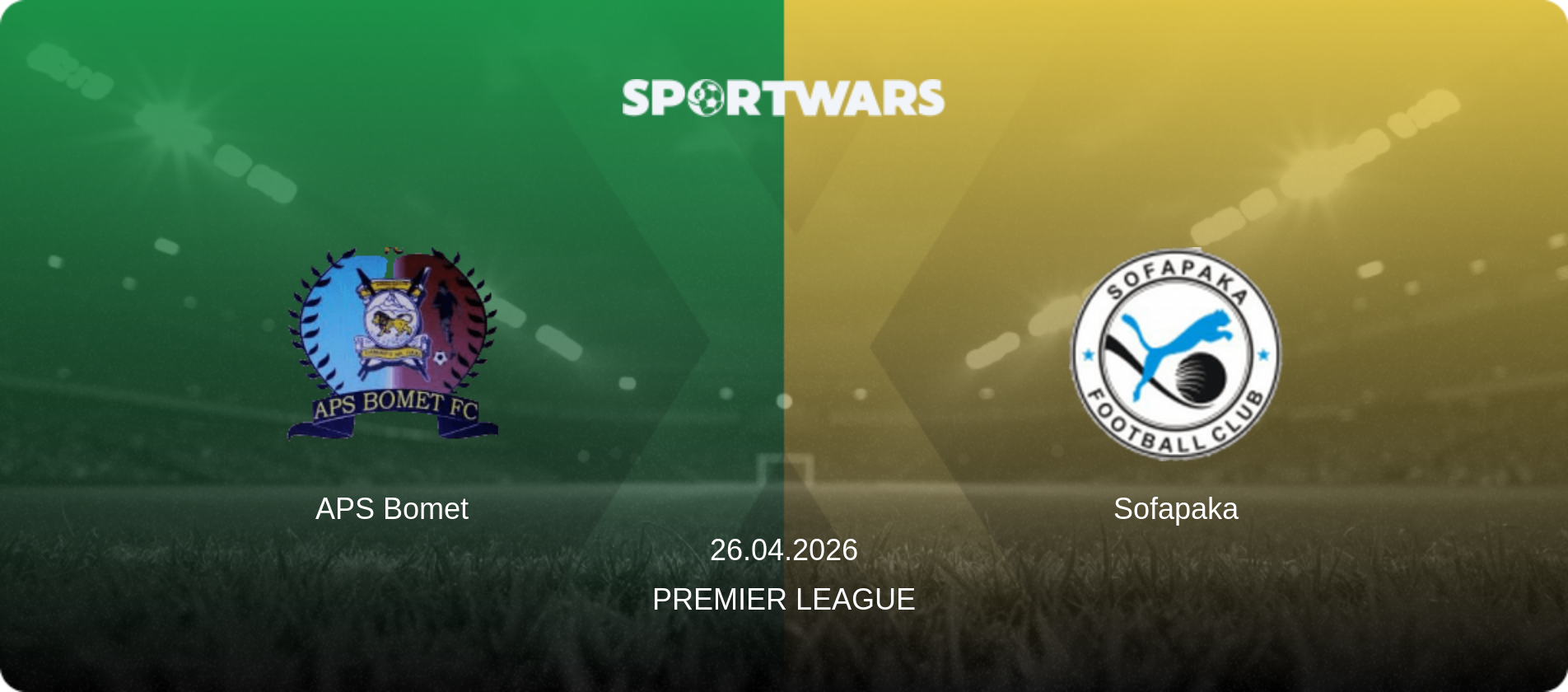 APS Bomet — Sofapaka, 26.04.2026 — Premier League (match preview)