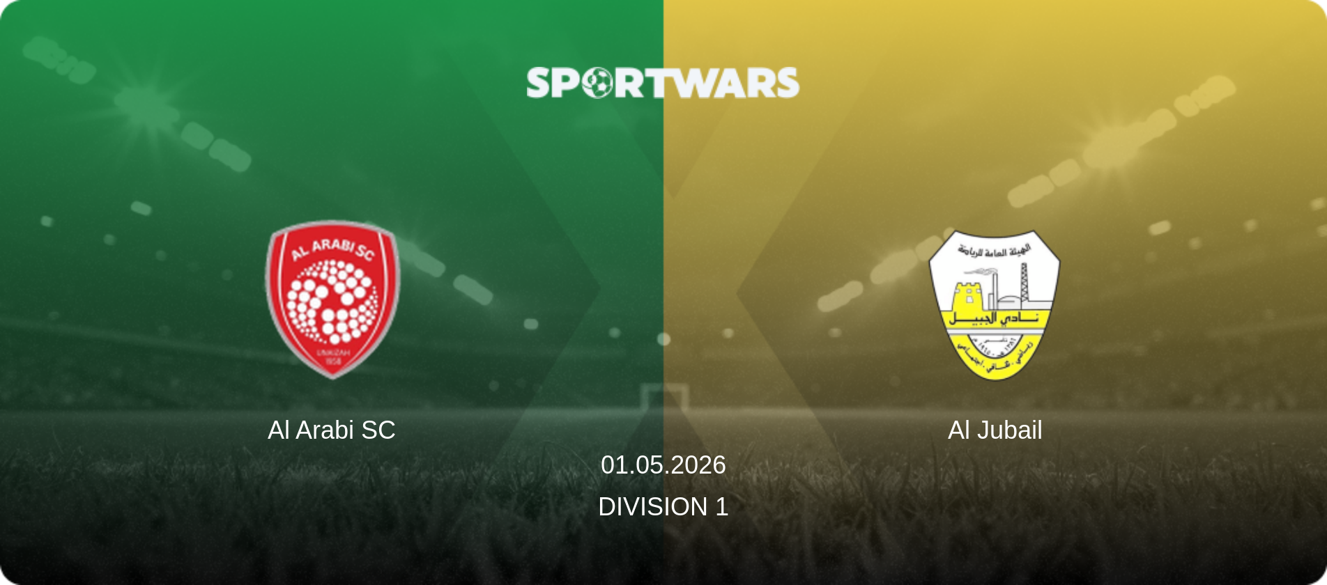 Al Arabi SC — Al Jubail, 01.05.2026 — Division 1 (match preview)