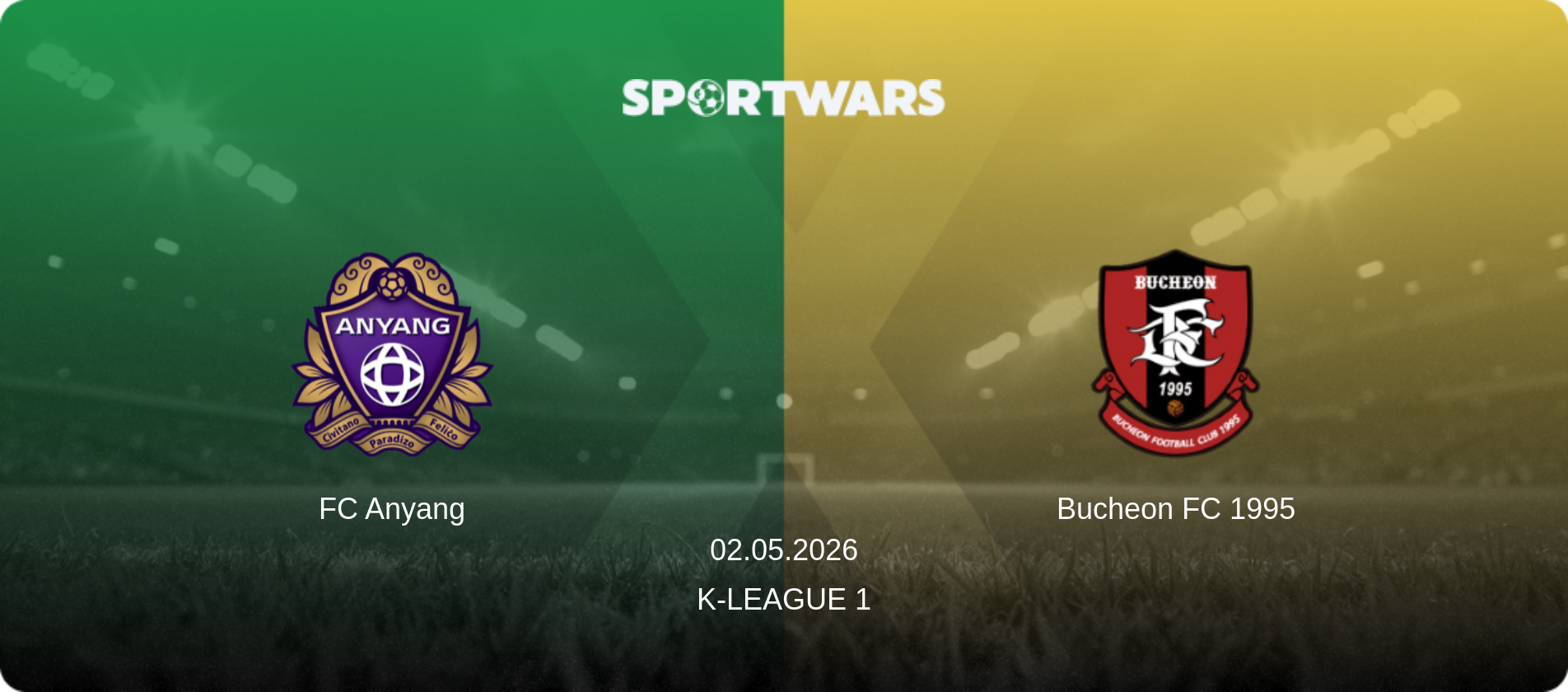 FC Anyang — Bucheon FC 1995, 02.05.2026 — K-League 1 (match preview)