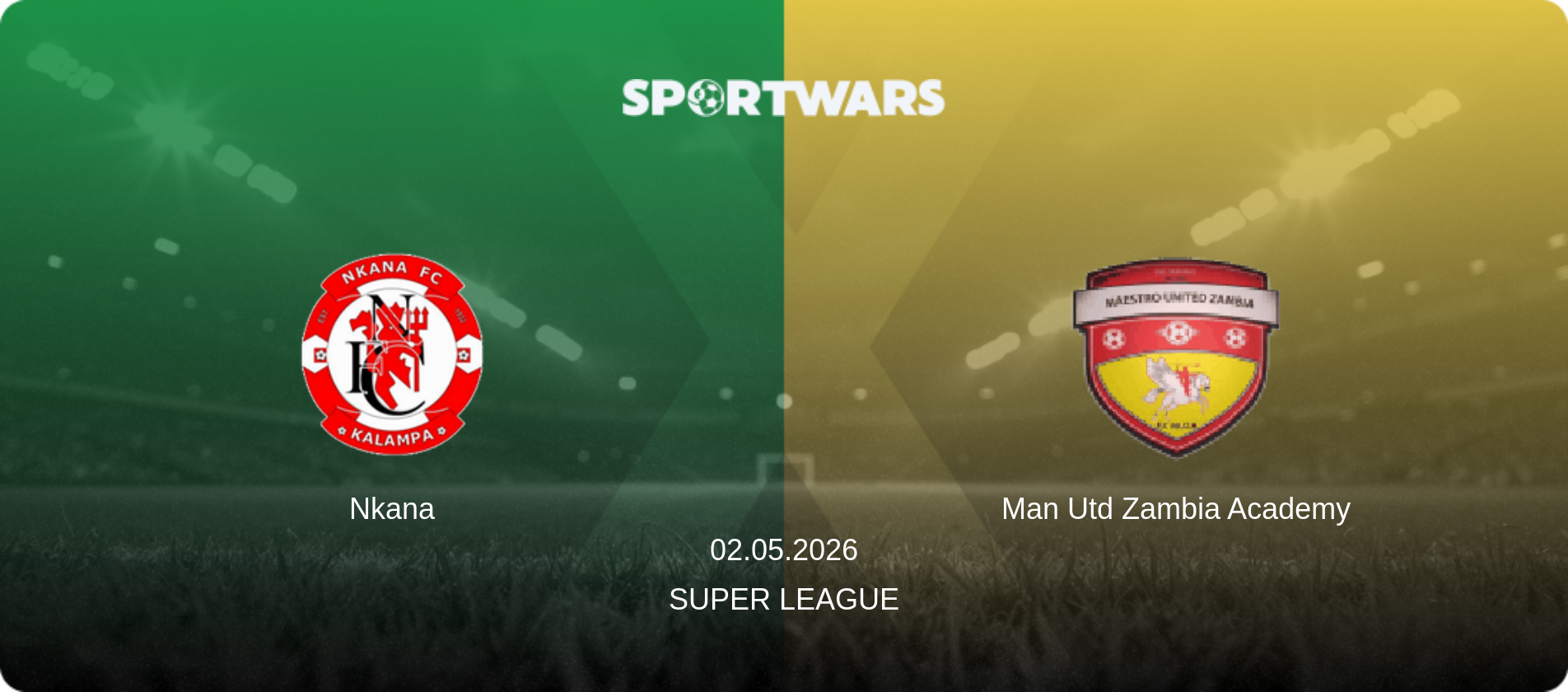 Nkana — Man Utd Zambia Academy, 02.05.2026 — Super League (match preview)