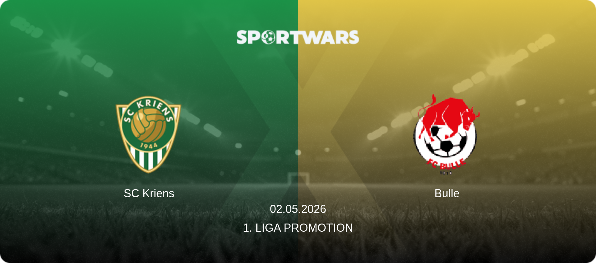 SC Kriens — Bulle, 02.05.2026 — 1. Liga Promotion (match preview)