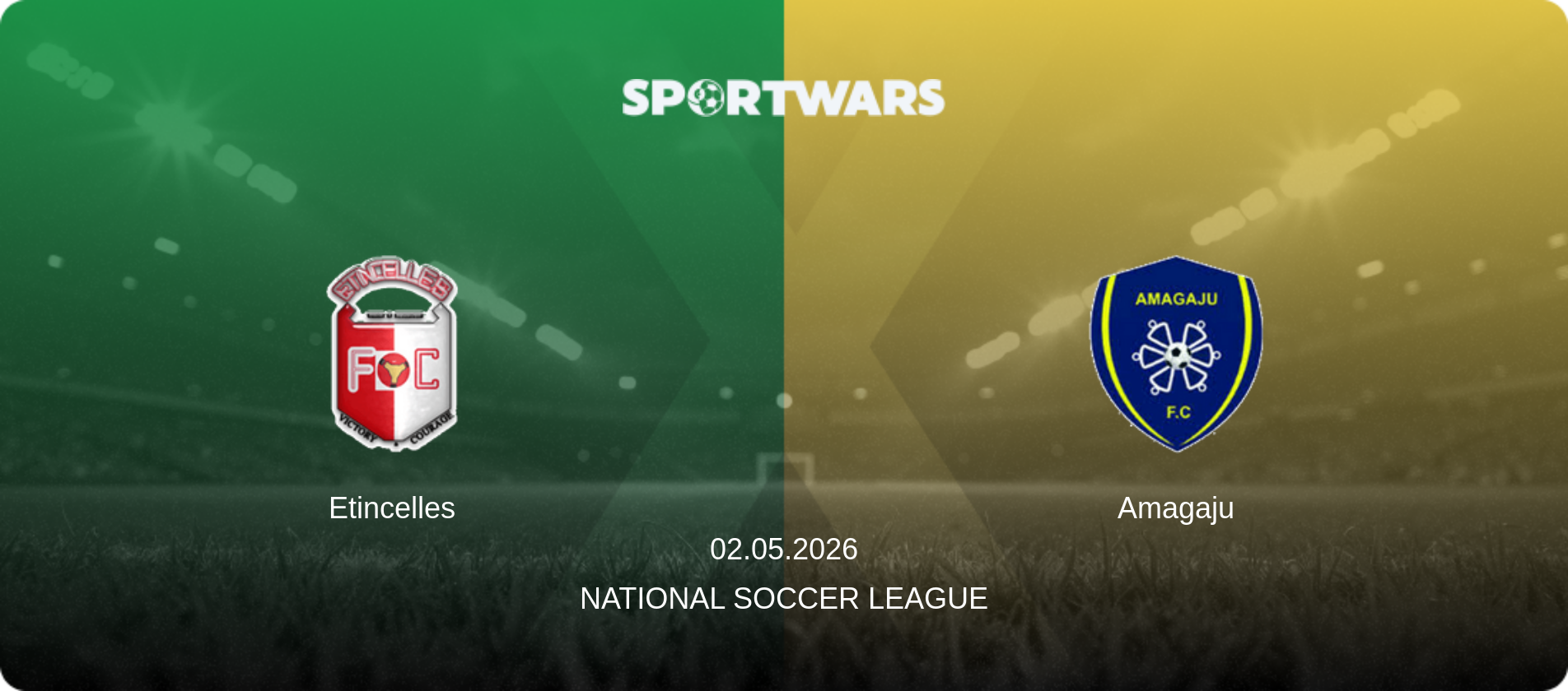 Etincelles — Amagaju, 02.05.2026 — National Soccer League (match preview)