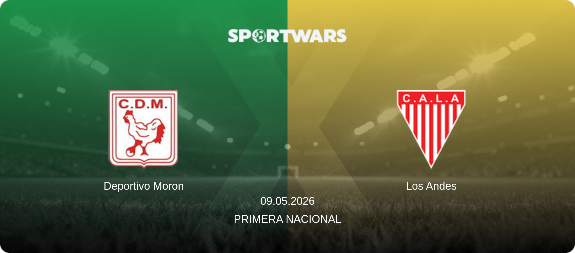 Deportivo Moron — Los Andes, 09.05.2026 — Primera Nacional (match preview)