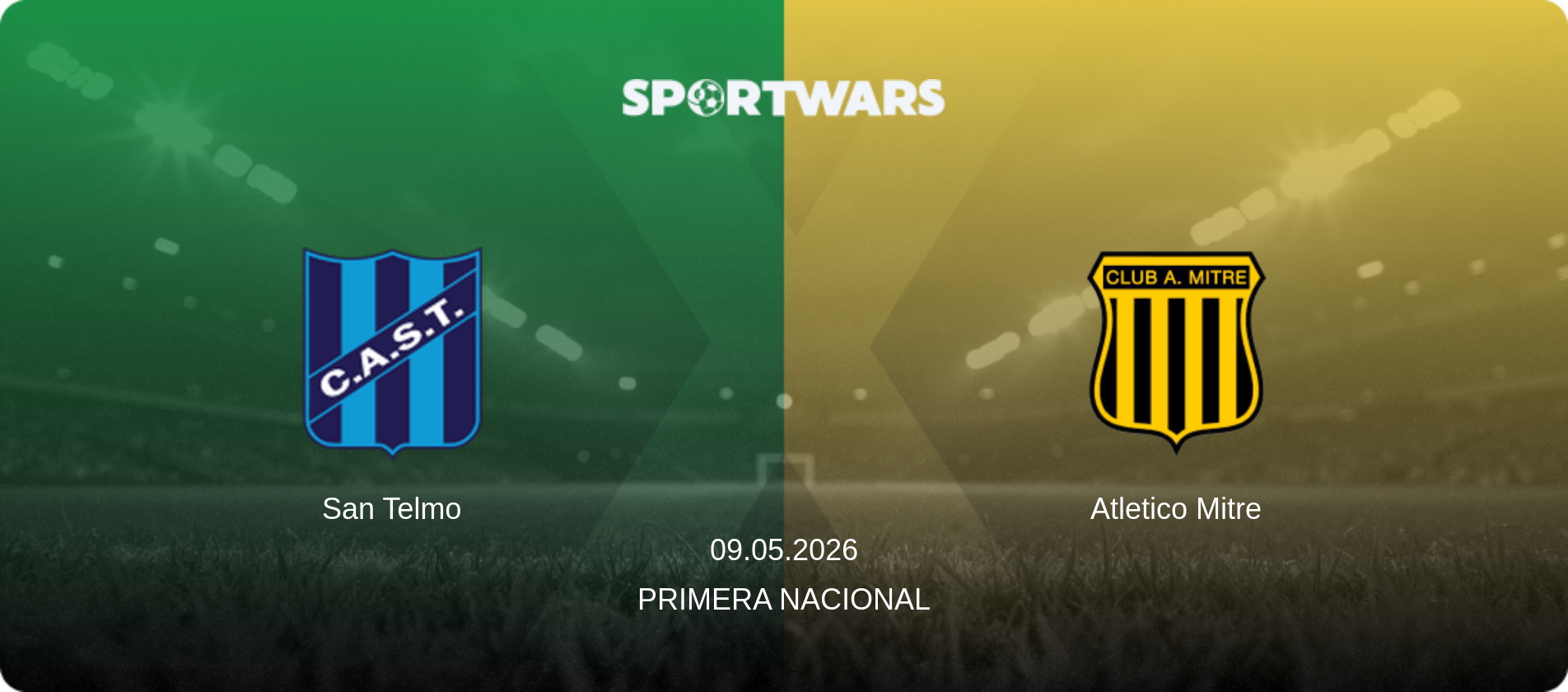 San Telmo — Atletico Mitre, 09.05.2026 — Primera Nacional (match preview)