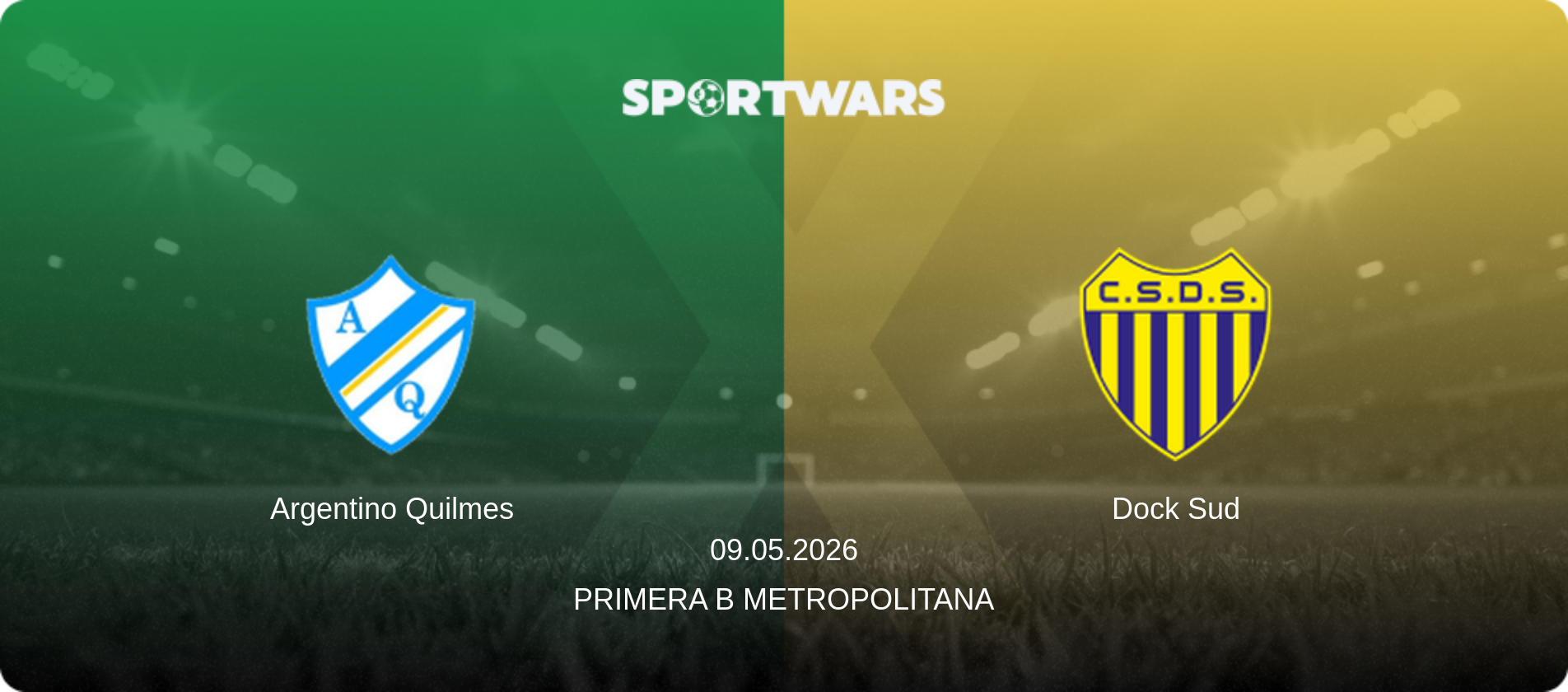 Argentino Quilmes — Dock Sud, 09.05.2026 — Primera B Metropolitana (match preview)