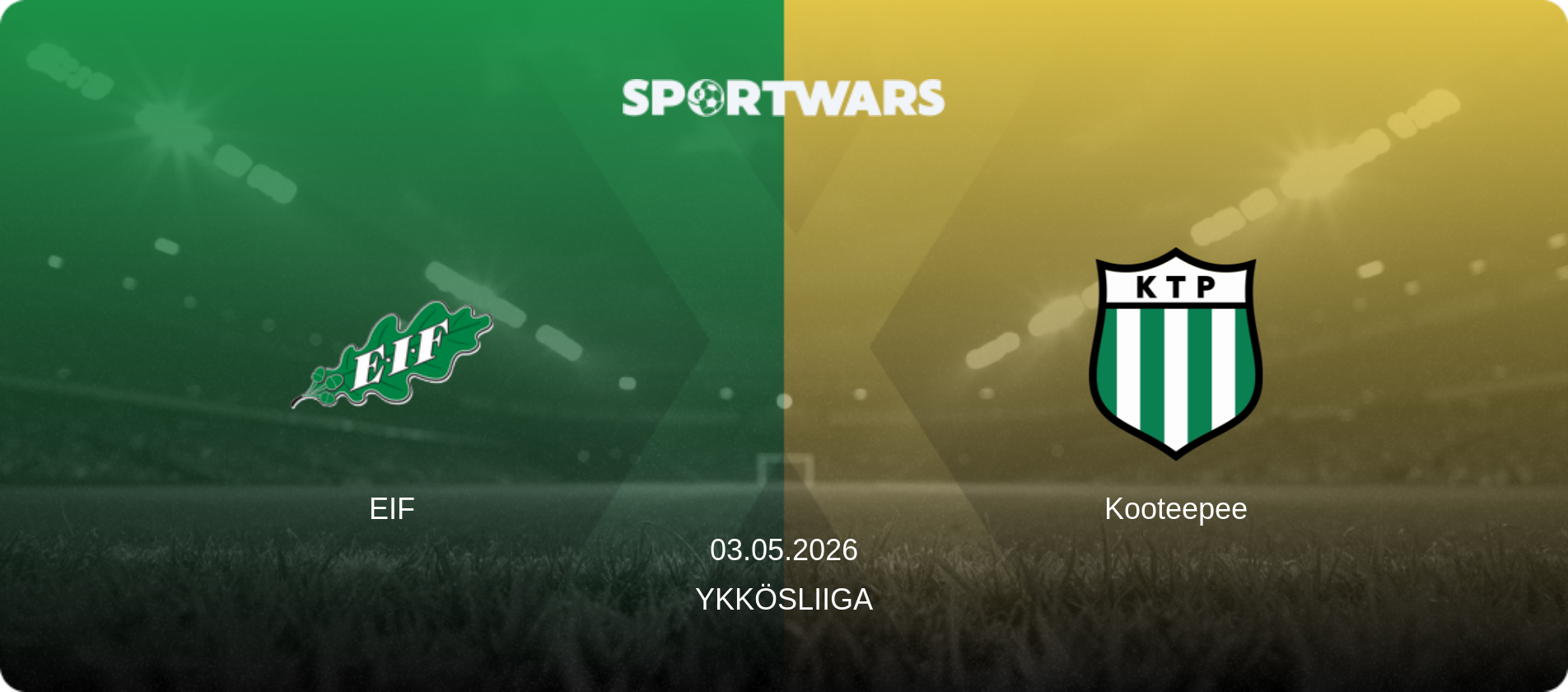 EIF — Kooteepee, 03.05.2026 — Ykkösliiga (match preview)
