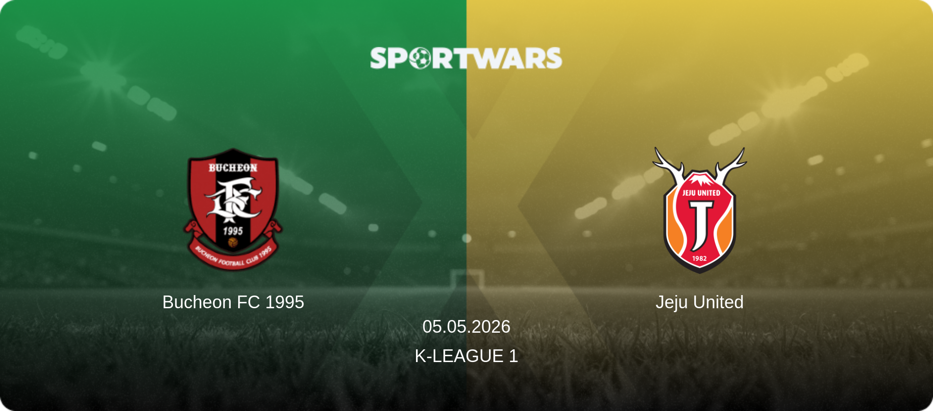 Bucheon FC 1995 — Jeju United, 05.05.2026 — K-League 1 (match preview)