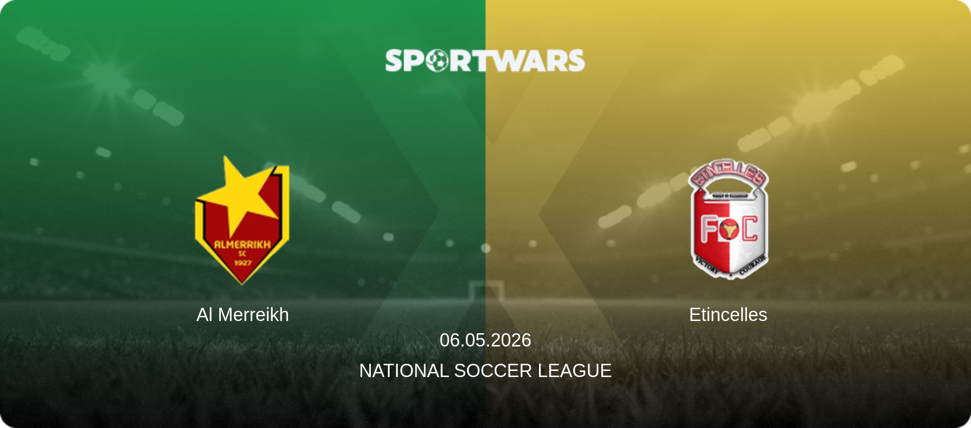Al Merreikh — Etincelles, 06.05.2026 — National Soccer League (match preview)