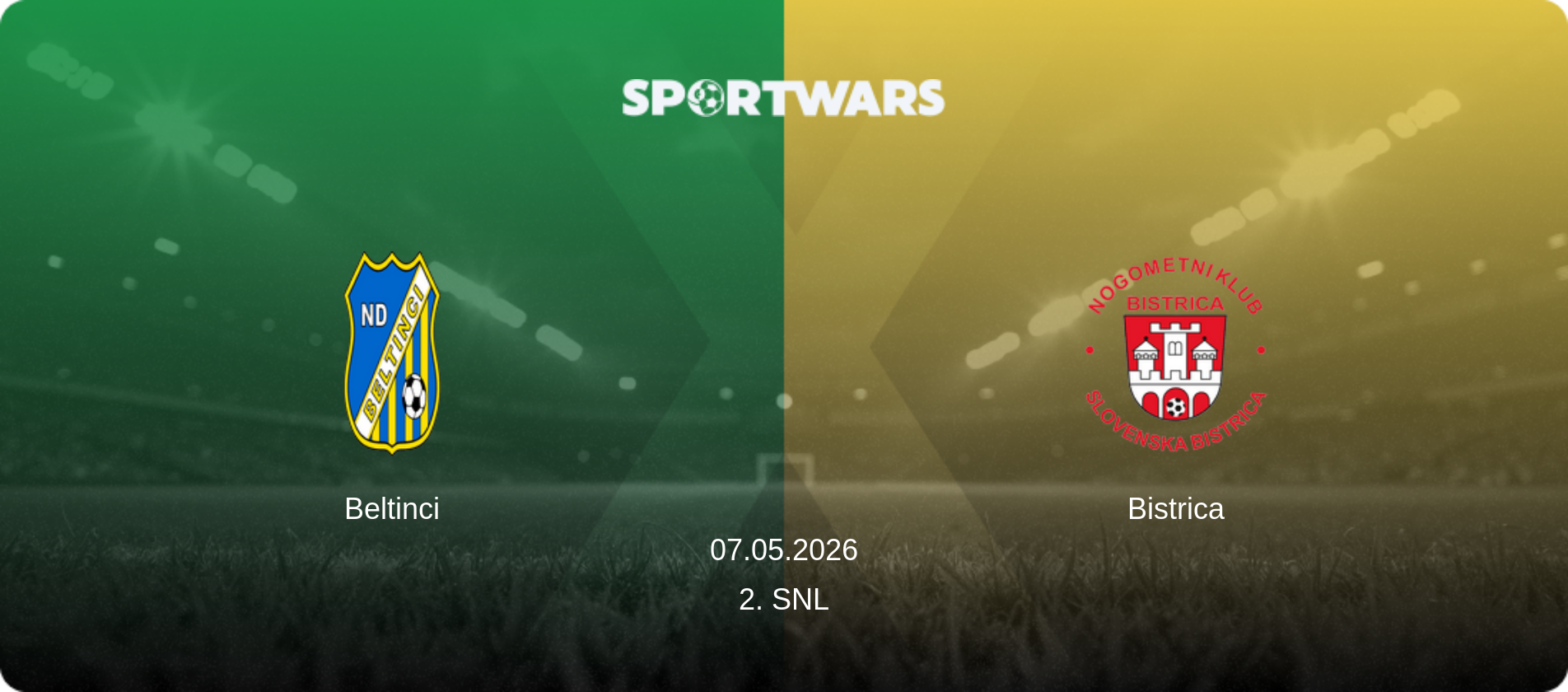 Beltinci — Bistrica, 07.05.2026 — 2. SNL (match preview)