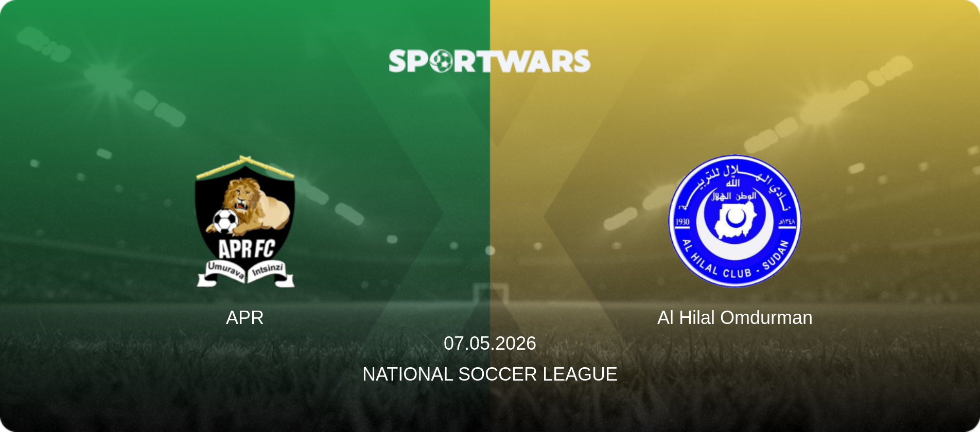 APR — Al Hilal Omdurman, 07.05.2026 — National Soccer League (match preview)
