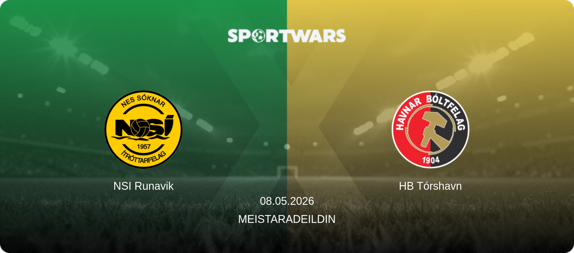NSI Runavik — HB Tórshavn, 08.05.2026 — Meistaradeildin (match preview)