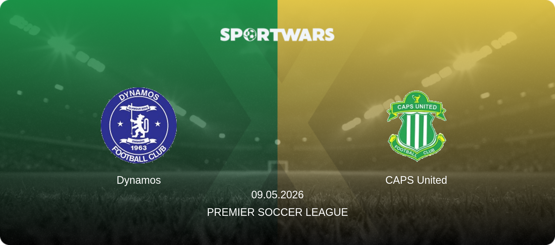Dynamos — CAPS United, 09.05.2026 — Premier Soccer League (match preview)