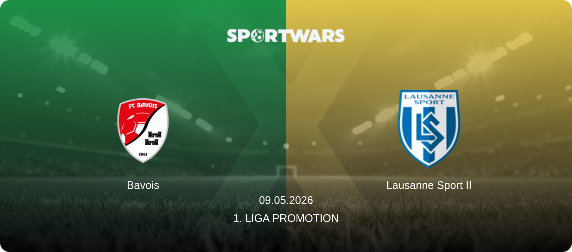 Bavois — Lausanne Sport II, 09.05.2026 — 1. Liga Promotion (match preview)