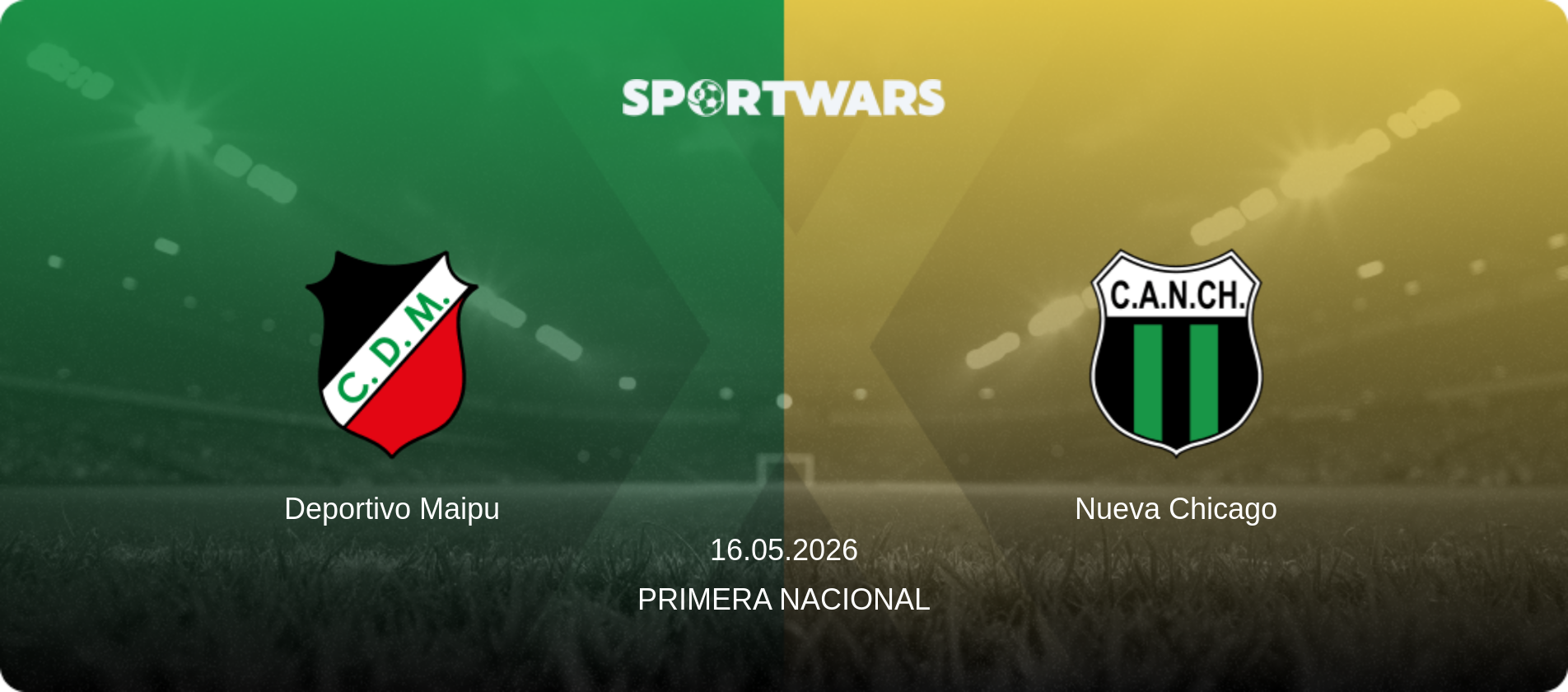 Deportivo Maipu — Nueva Chicago, 16.05.2026 — Primera Nacional (match preview)