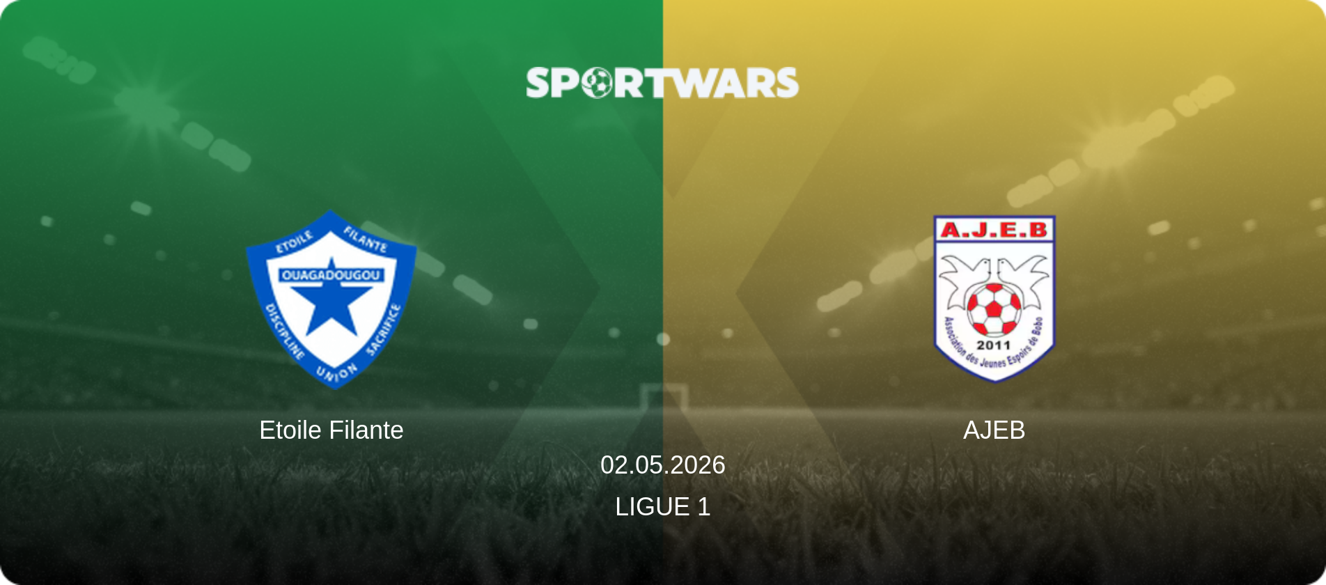 Etoile Filante — AJEB, 02.05.2026 — Ligue 1 (match preview)