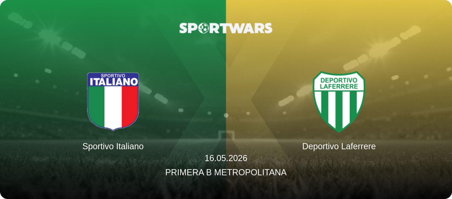 Sportivo Italiano — Deportivo Laferrere, 16.05.2026 — Primera B Metropolitana (match preview)