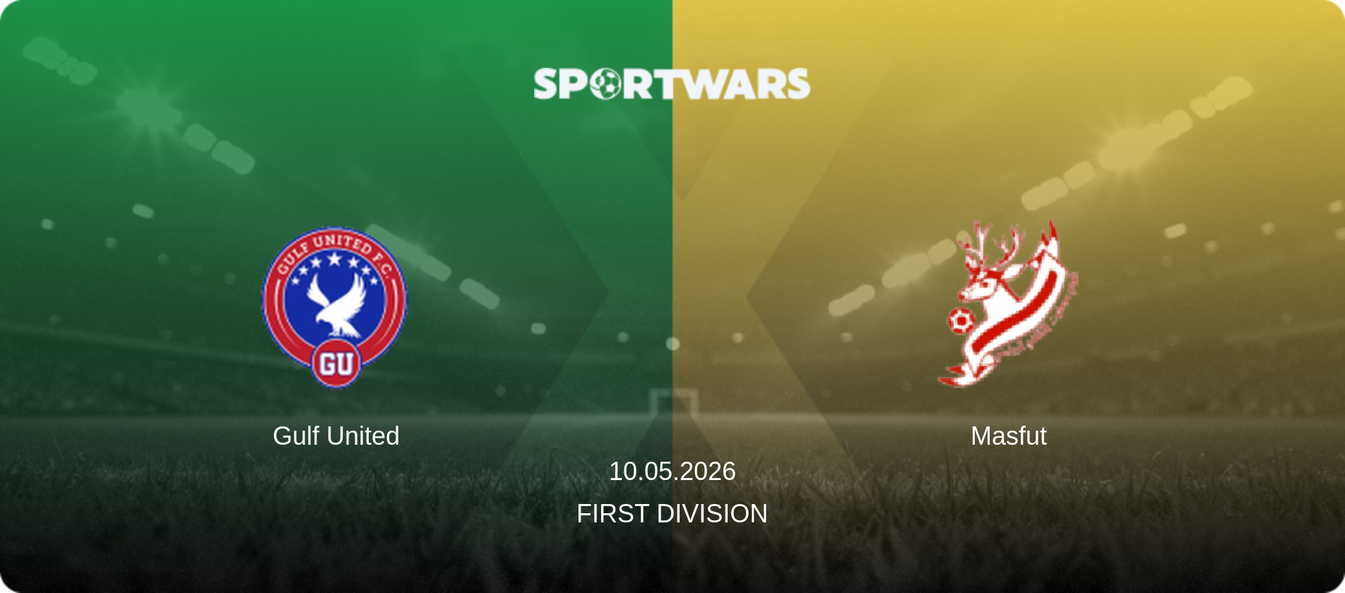 Gulf United — Masfut, 10.05.2026 — First Division (match preview)
