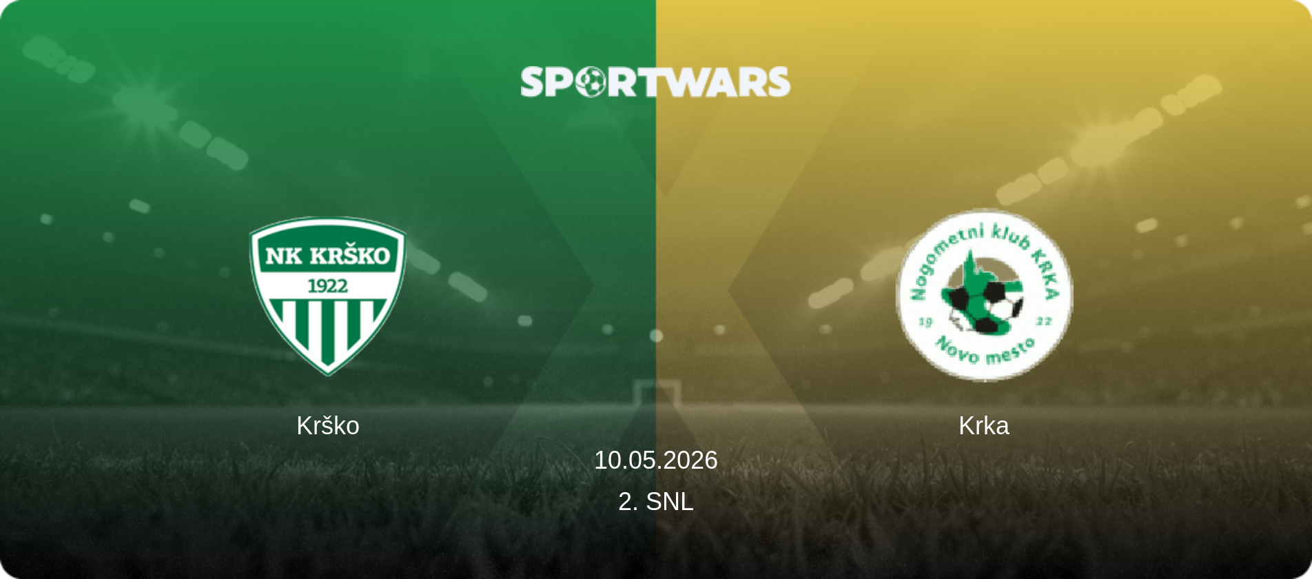 Krško — Krka, 10.05.2026 — 2. SNL (match preview)