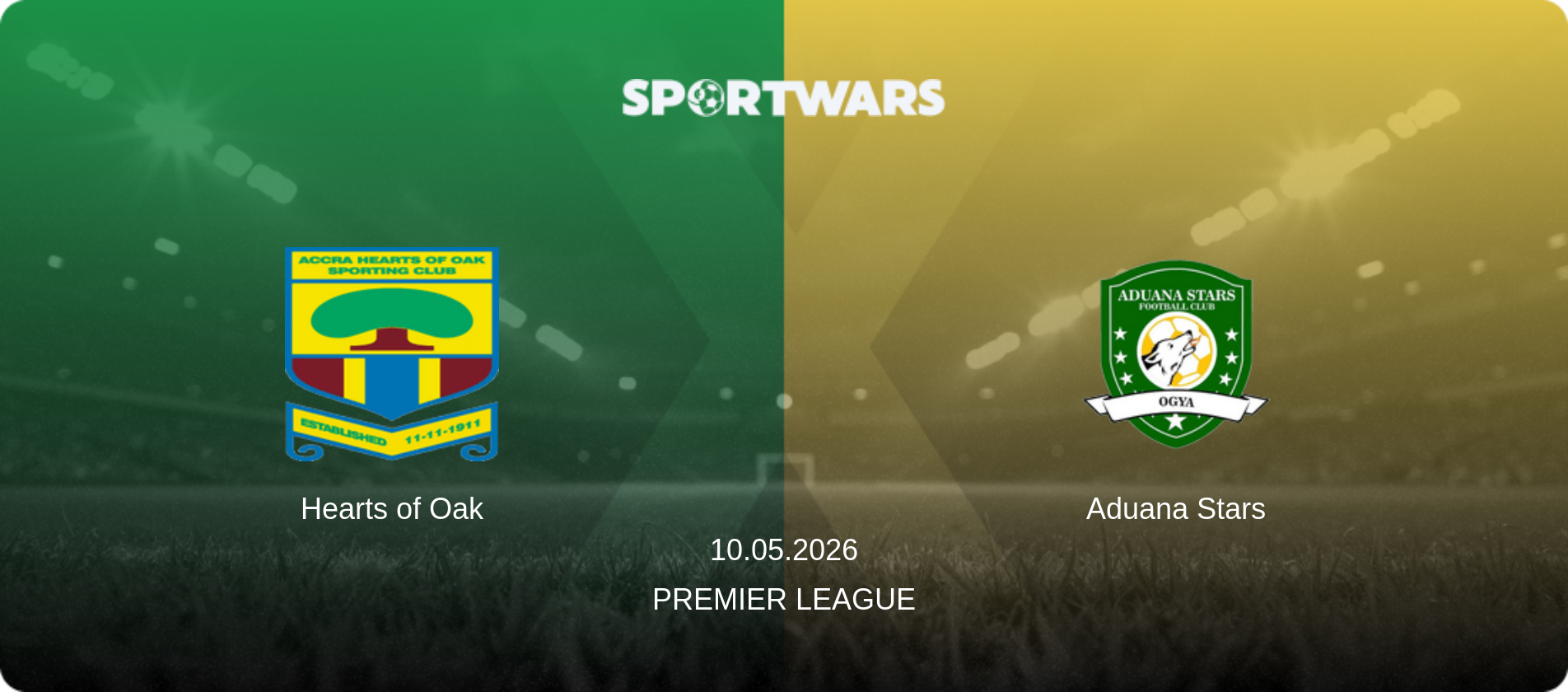Hearts of Oak — Aduana Stars, 10.05.2026 — Premier League (match preview)