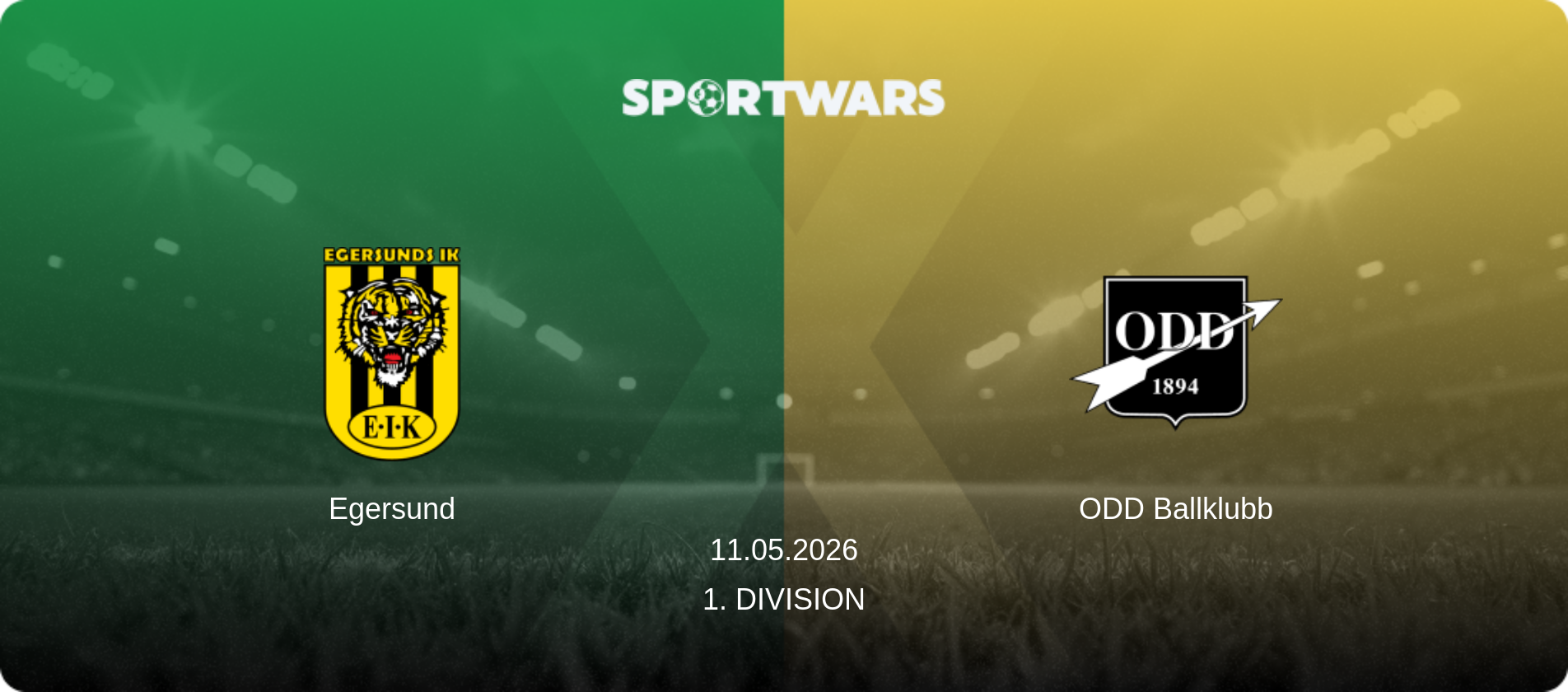 Egersund — ODD Ballklubb, 11.05.2026 — 1. Division (match preview)