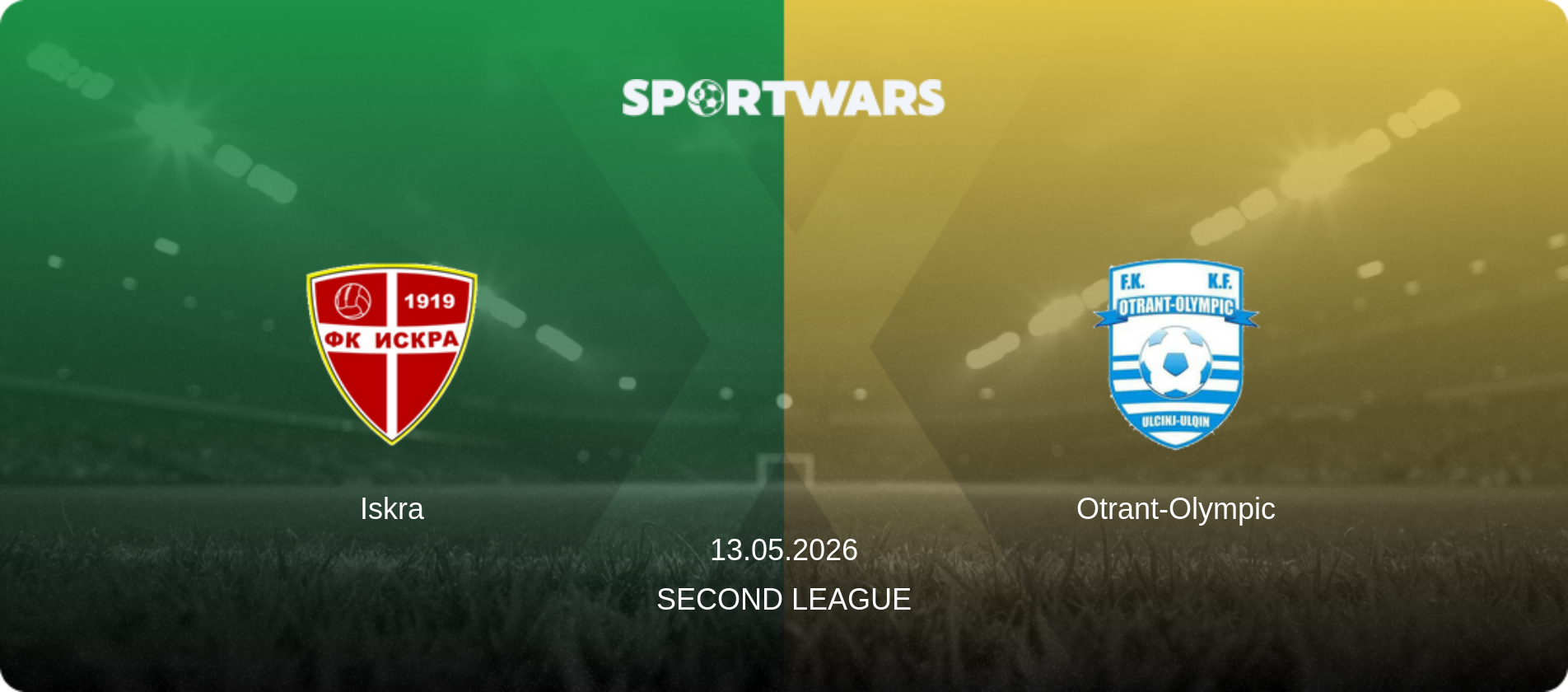 Iskra — Otrant-Olympic, 13.05.2026 — Second League (match preview)