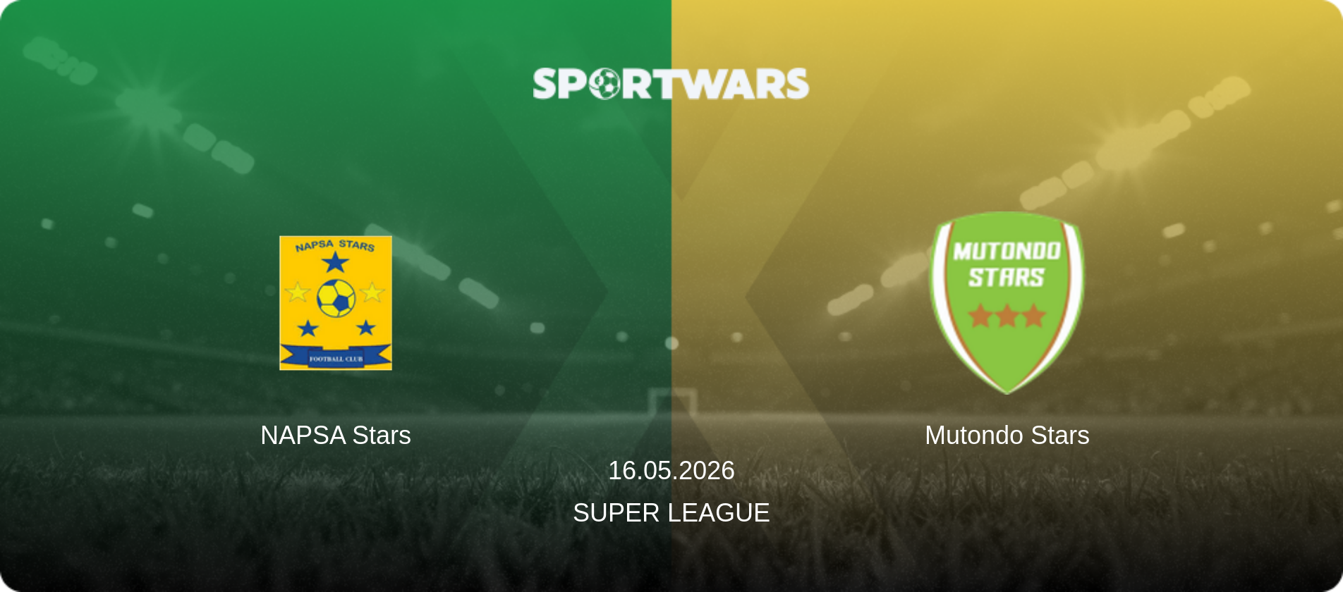 NAPSA Stars — Mutondo Stars, 16.05.2026 — Super League (match preview)