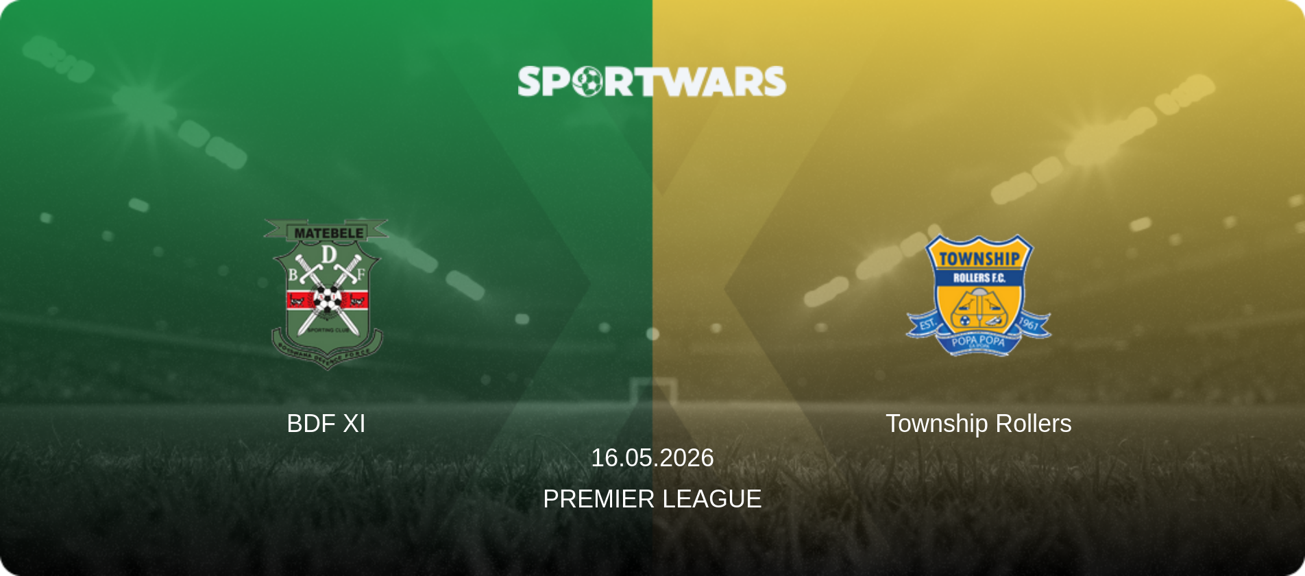 BDF XI — Township Rollers, 16.05.2026 — Premier League (match preview)