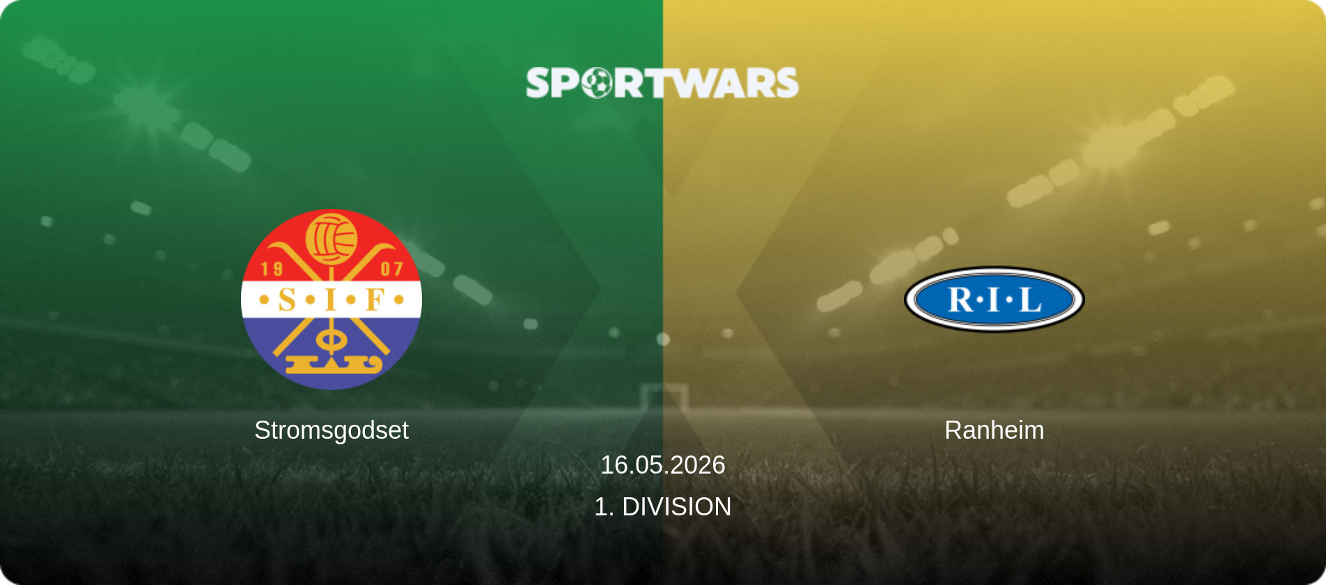 Stromsgodset — Ranheim, 16.05.2026 — 1. Division (match preview)