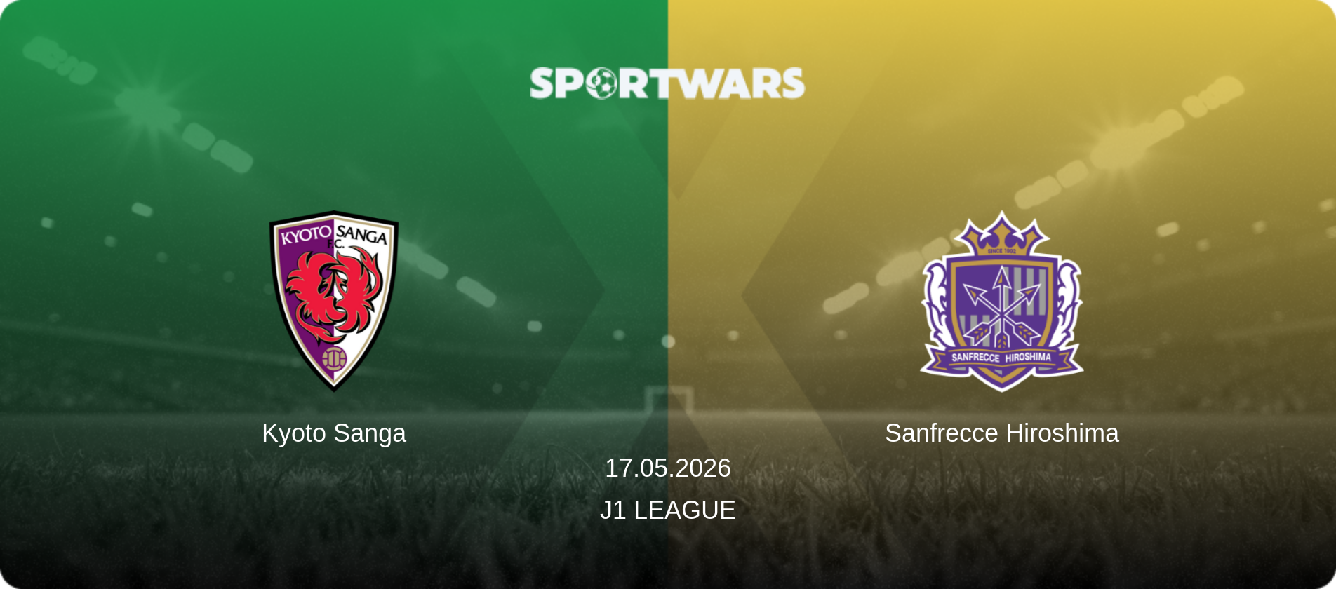 Kyoto Sanga — Sanfrecce Hiroshima, 17.05.2026 — J1 League (match preview)