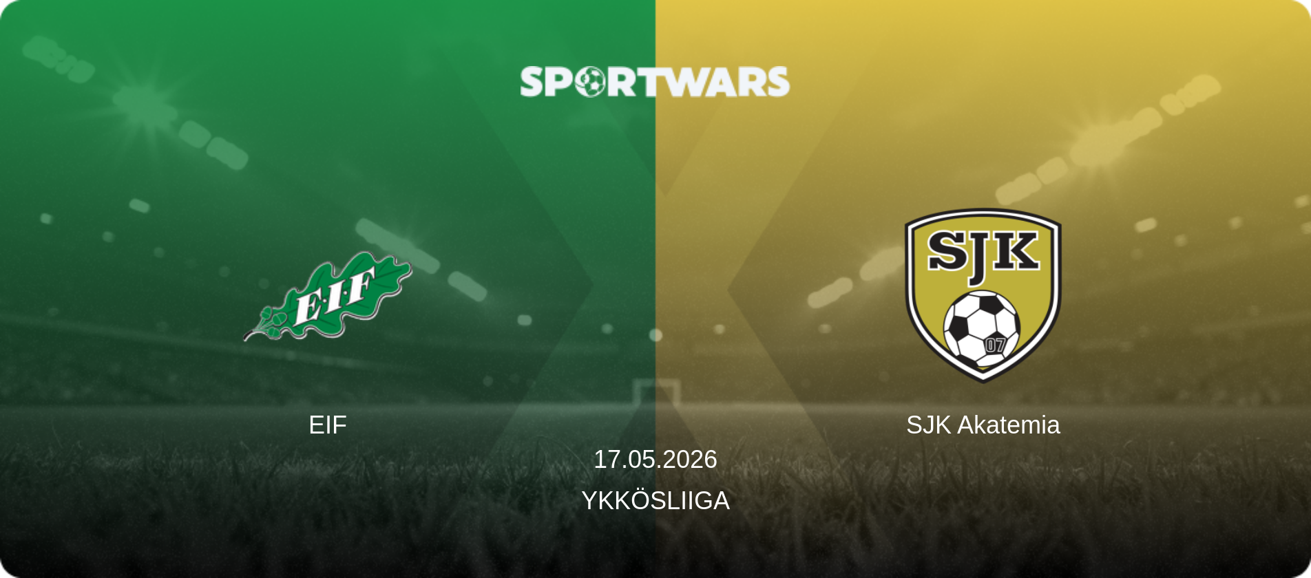 EIF — SJK Akatemia, 17.05.2026 — Ykkösliiga (match preview)
