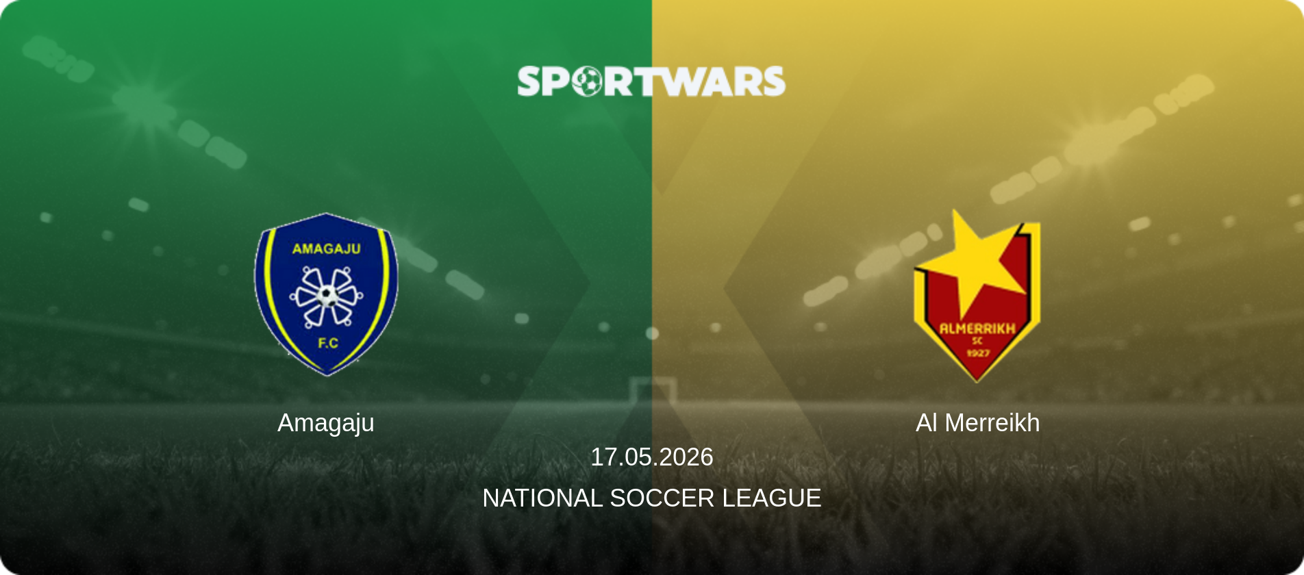 Amagaju — Al Merreikh, 17.05.2026 — National Soccer League (match preview)
