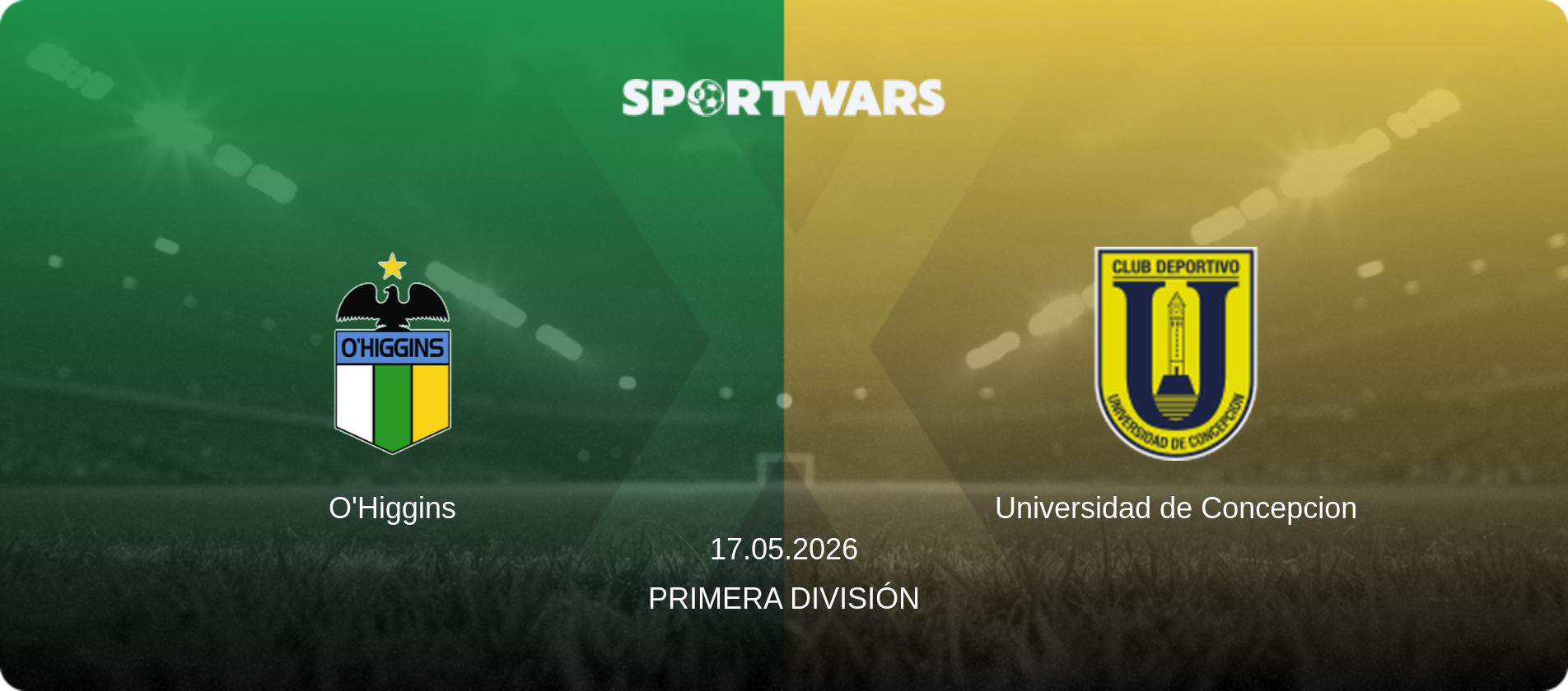 O'Higgins — Universidad de Concepcion, 17.05.2026 — Primera División (match preview)