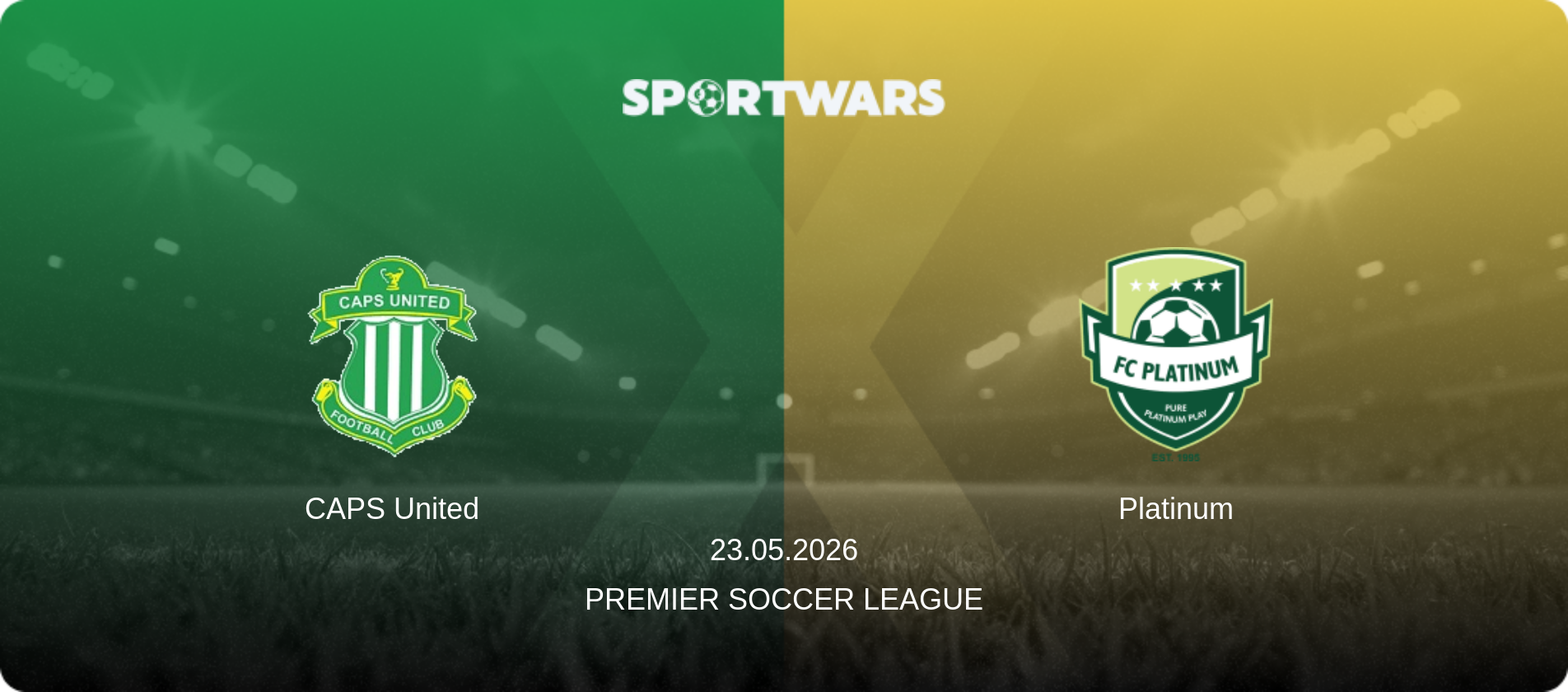 CAPS United — Platinum, 23.05.2026 — Premier Soccer League (match preview)