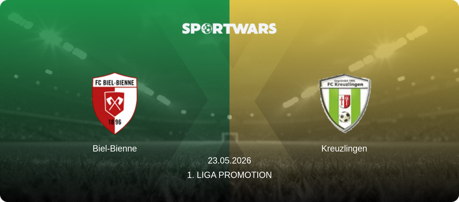 Biel-Bienne — Kreuzlingen, 23.05.2026 — 1. Liga Promotion (match preview)