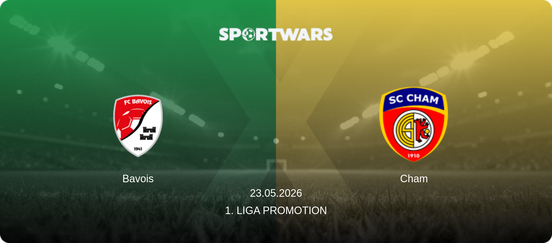 Bavois — Cham, 23.05.2026 — 1. Liga Promotion (match preview)