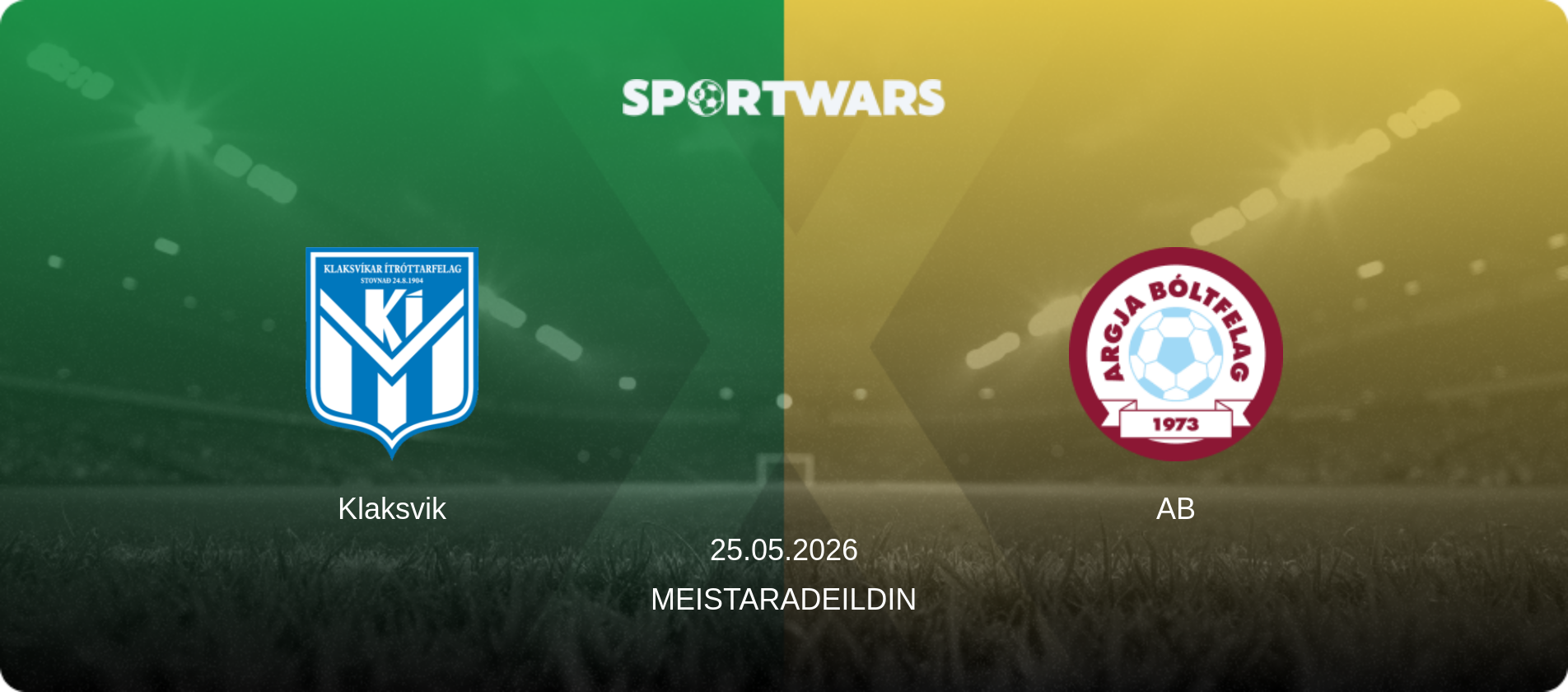 Klaksvik — AB, 25.05.2026 — Meistaradeildin (match preview)