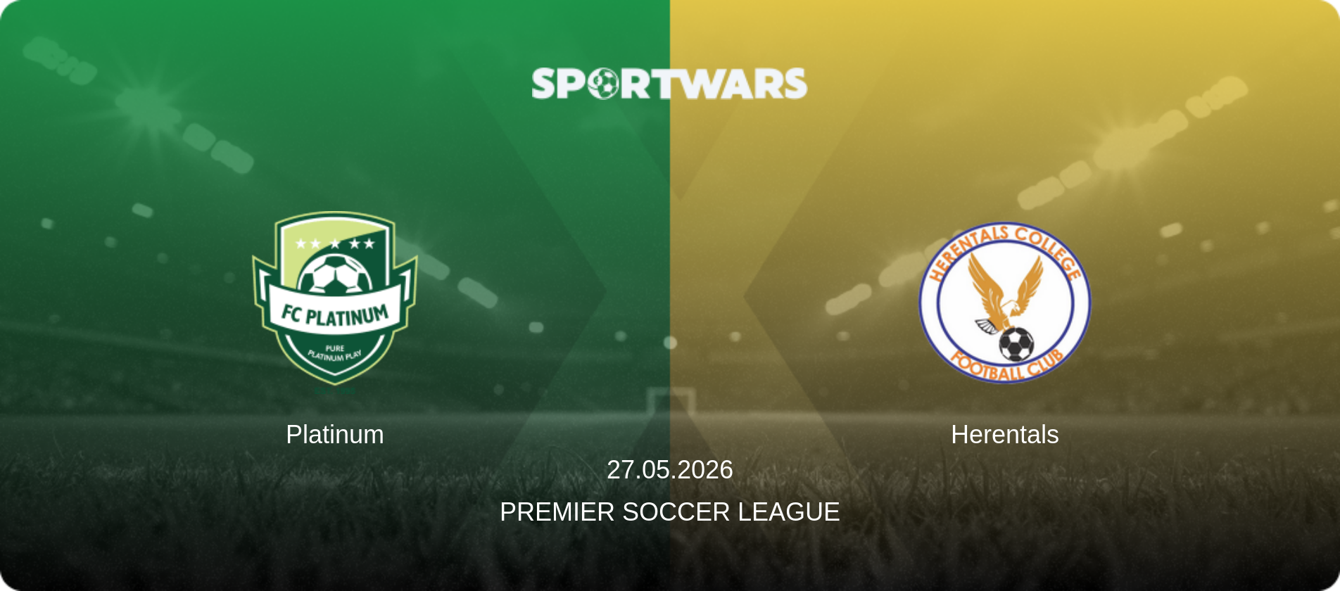Platinum — Herentals, 27.05.2026 — Premier Soccer League (match preview)