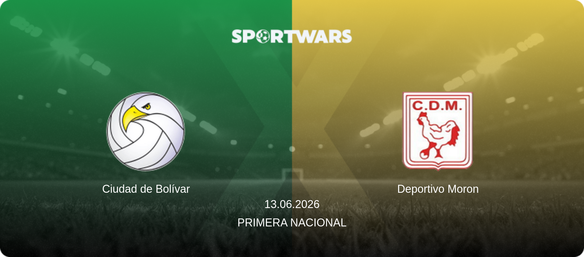 Ciudad de Bolívar — Deportivo Moron, 13.06.2026 — Primera Nacional (match preview)