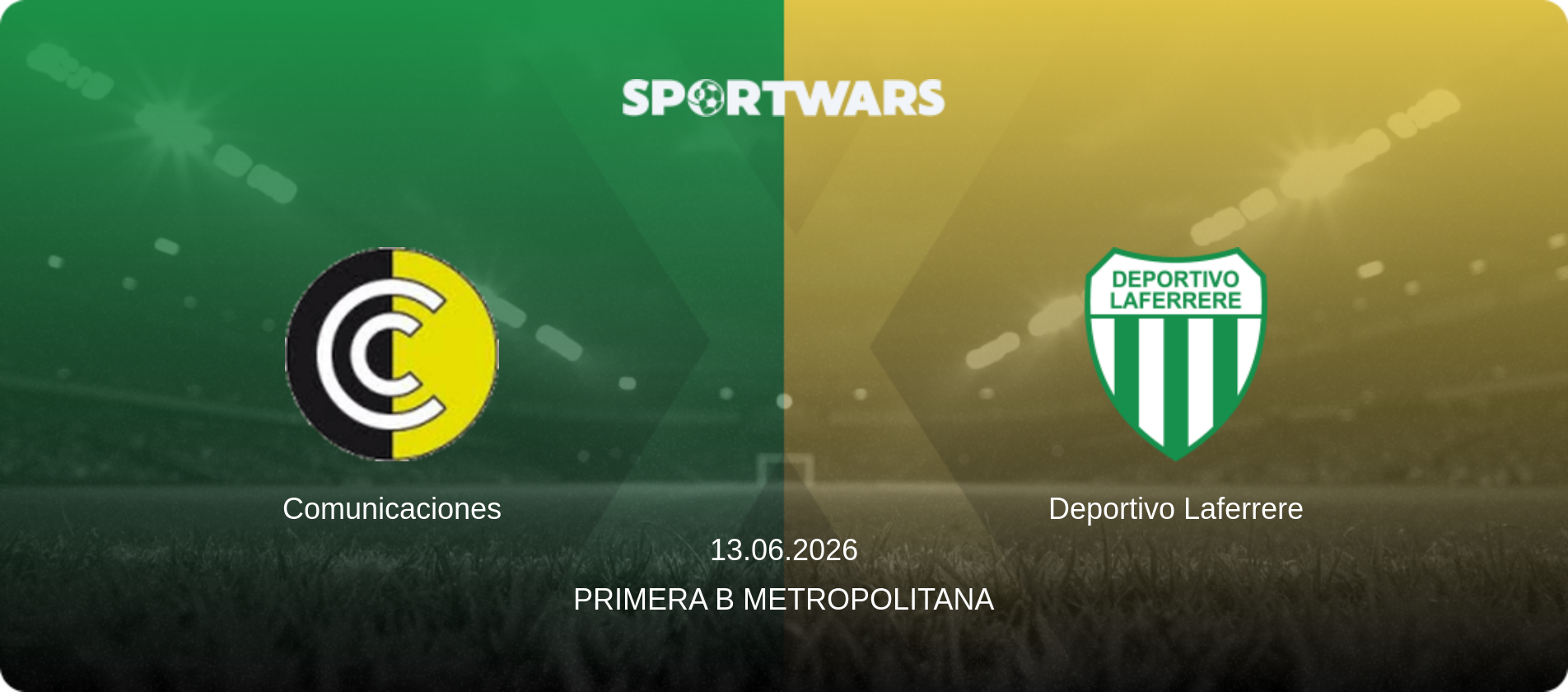 Comunicaciones — Deportivo Laferrere, 13.06.2026 — Primera B Metropolitana (match preview)