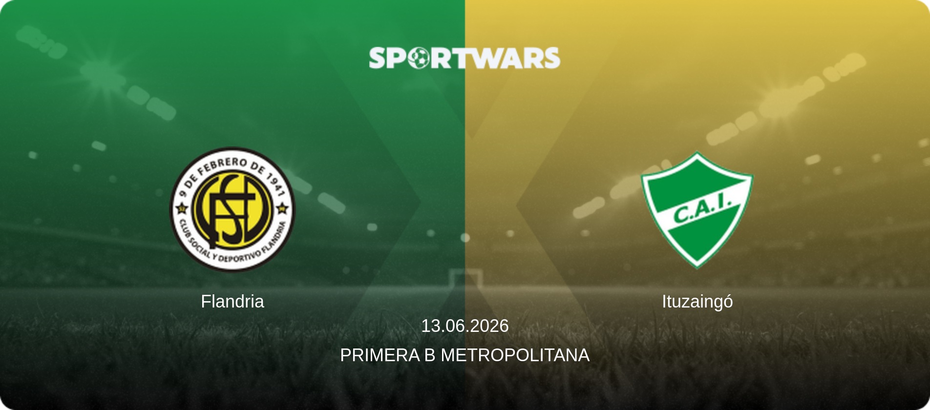 Flandria — Ituzaingó, 13.06.2026 — Primera B Metropolitana (match preview)