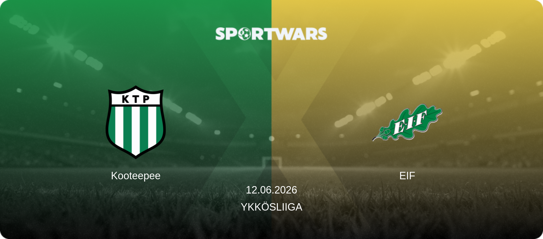 Kooteepee — EIF, 12.06.2026 — Ykkösliiga (match preview)