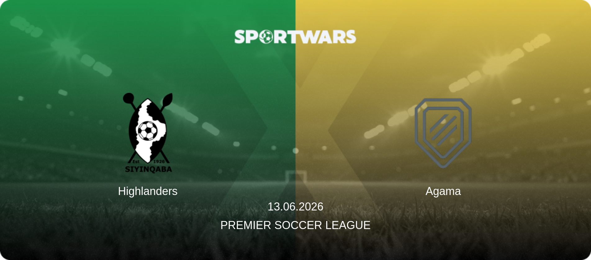 Highlanders — Agama, 13.06.2026 — Premier Soccer League (match preview)