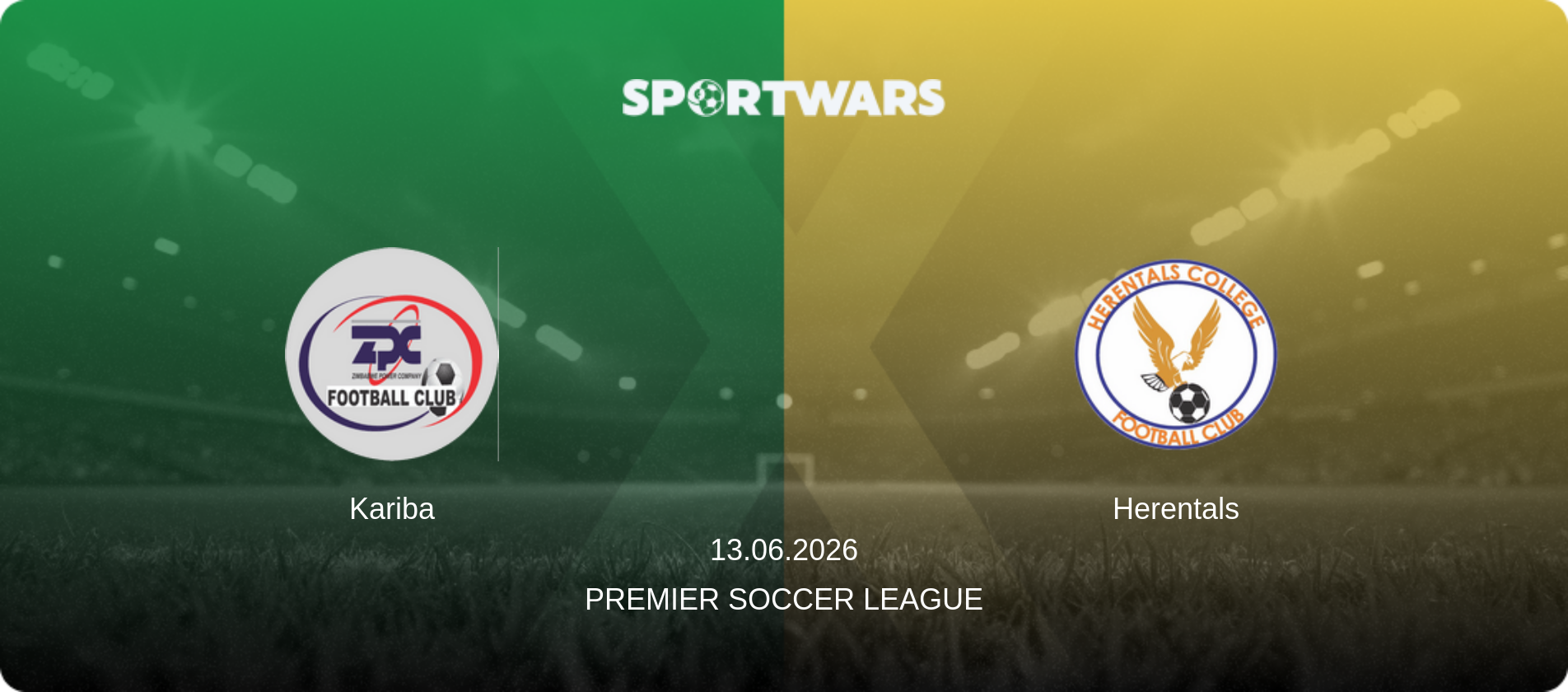 Kariba — Herentals, 13.06.2026 — Premier Soccer League (match preview)