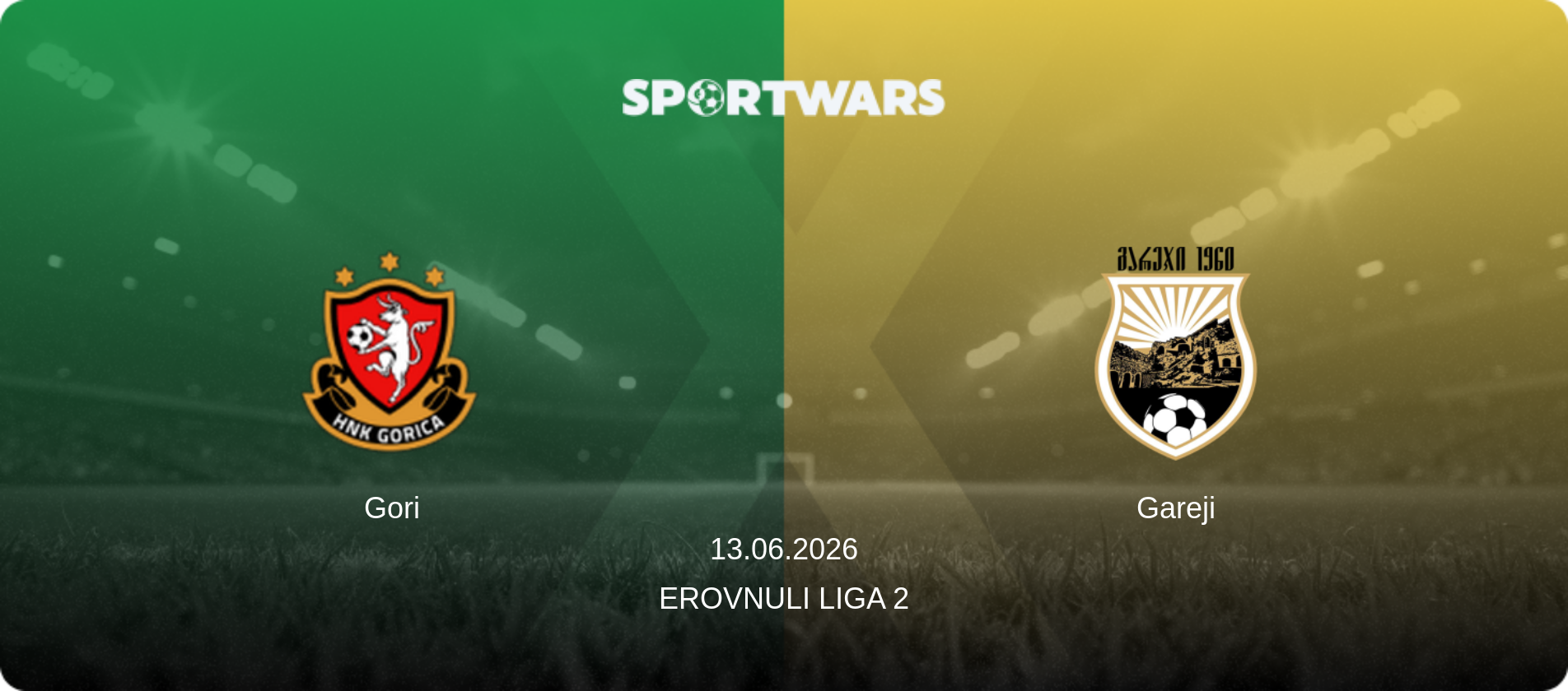 Gori — Gareji, 13.06.2026 — Erovnuli Liga 2 (match preview)