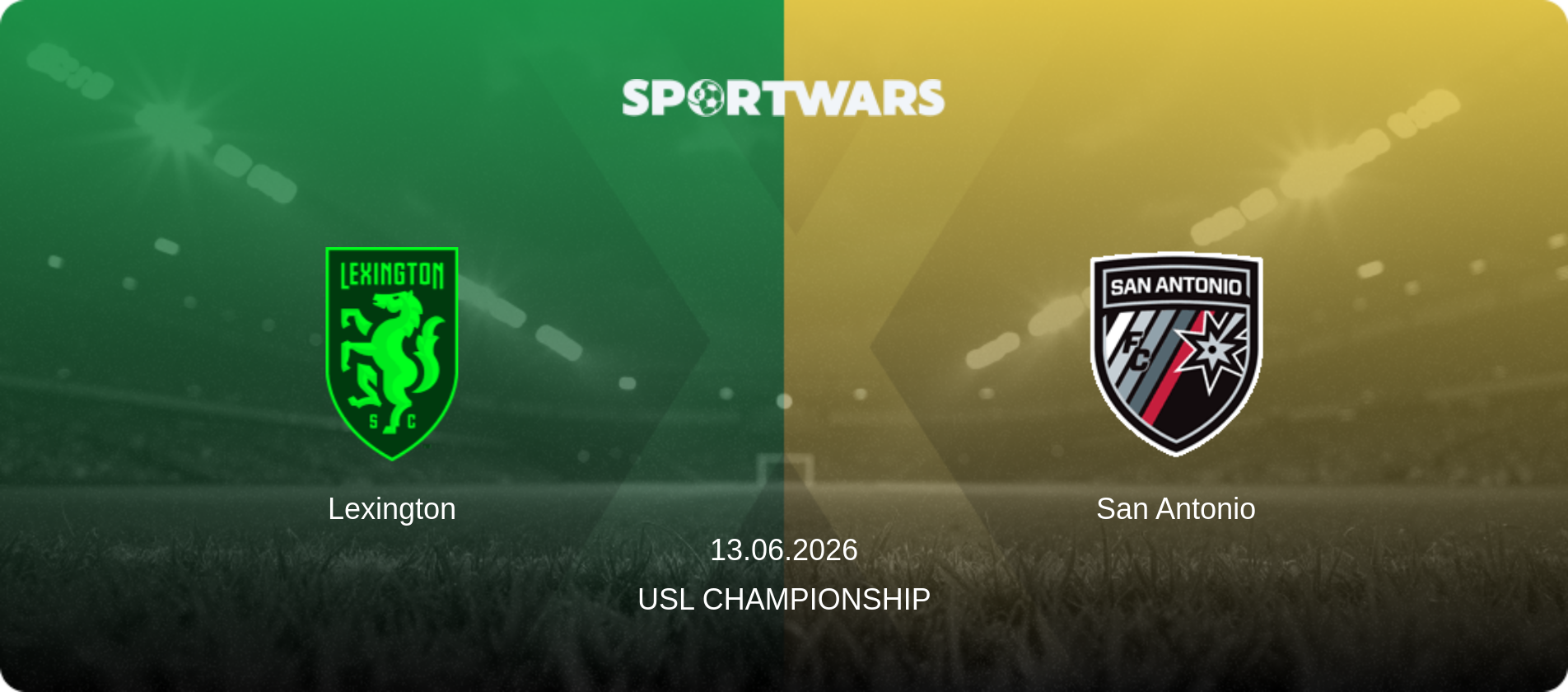 Lexington — San Antonio, 13.06.2026 — USL Championship (match preview)