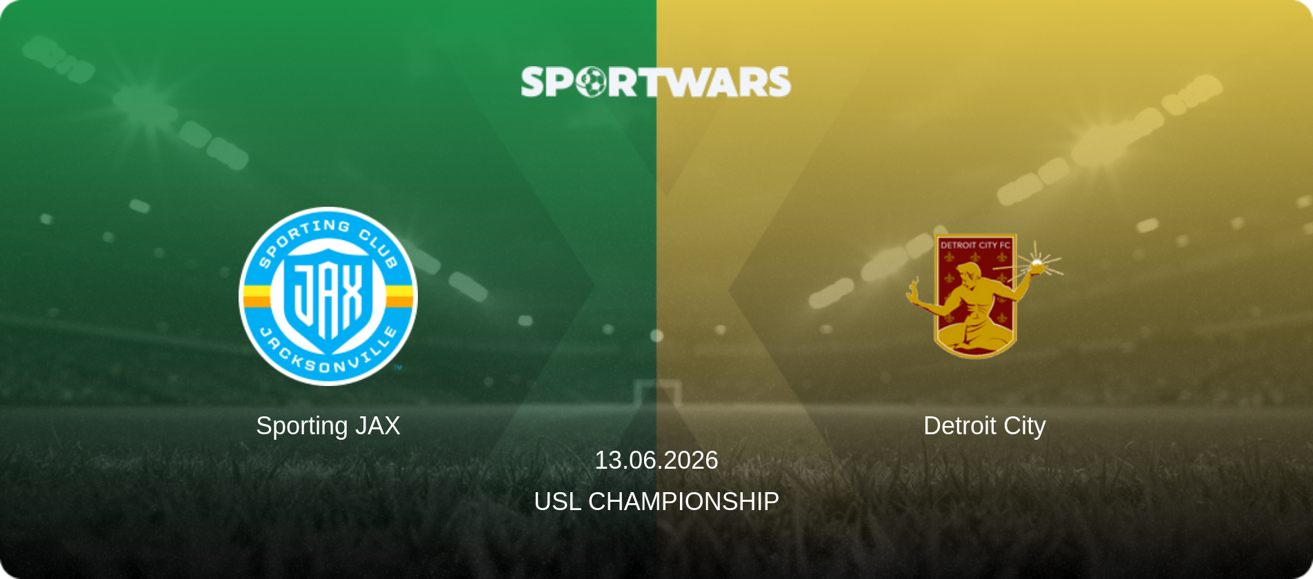 Sporting JAX — Detroit City, 13.06.2026 — USL Championship (match preview)