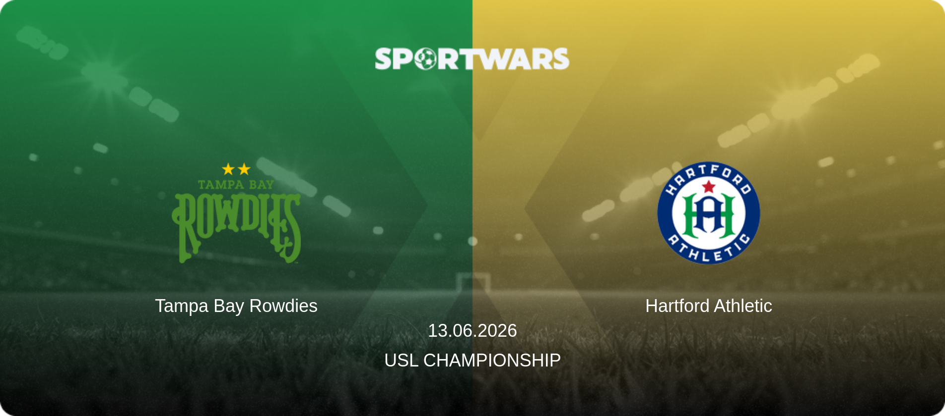 Tampa Bay Rowdies — Hartford Athletic, 13.06.2026 — USL Championship (match preview)