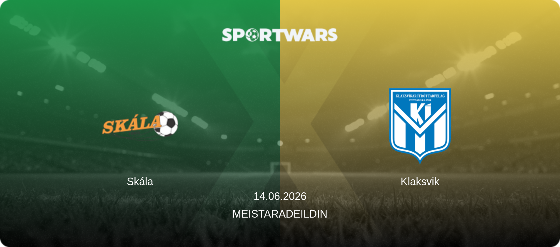 Skála — Klaksvik, 14.06.2026 — Meistaradeildin (match preview)