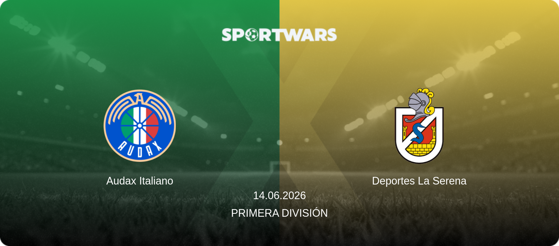 Audax Italiano — Deportes La Serena, 14.06.2026 — Primera División (match preview)