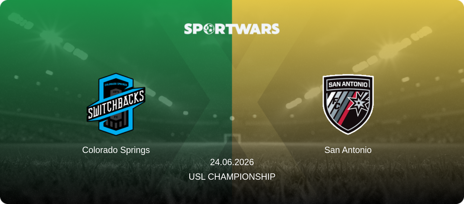 Colorado Springs — San Antonio, 24.06.2026 — USL Championship (match preview)